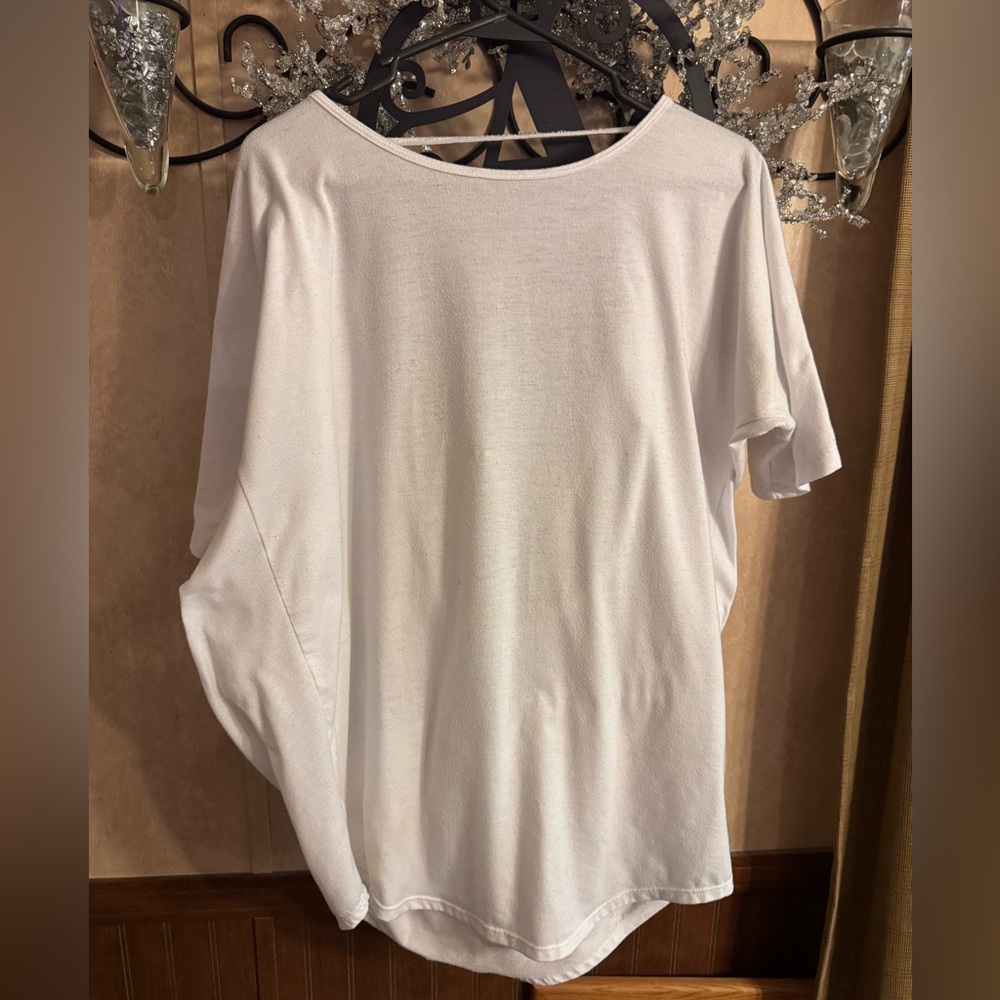 SHEIN White Relaxed Short Sleeve T-Shirt
